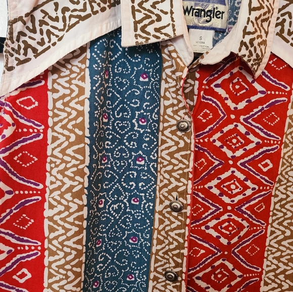 Vintage Wrangler Western Top - Picture 2 of 7